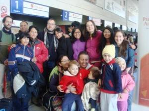 DEspedida en el Aeropuerto de Arequipa